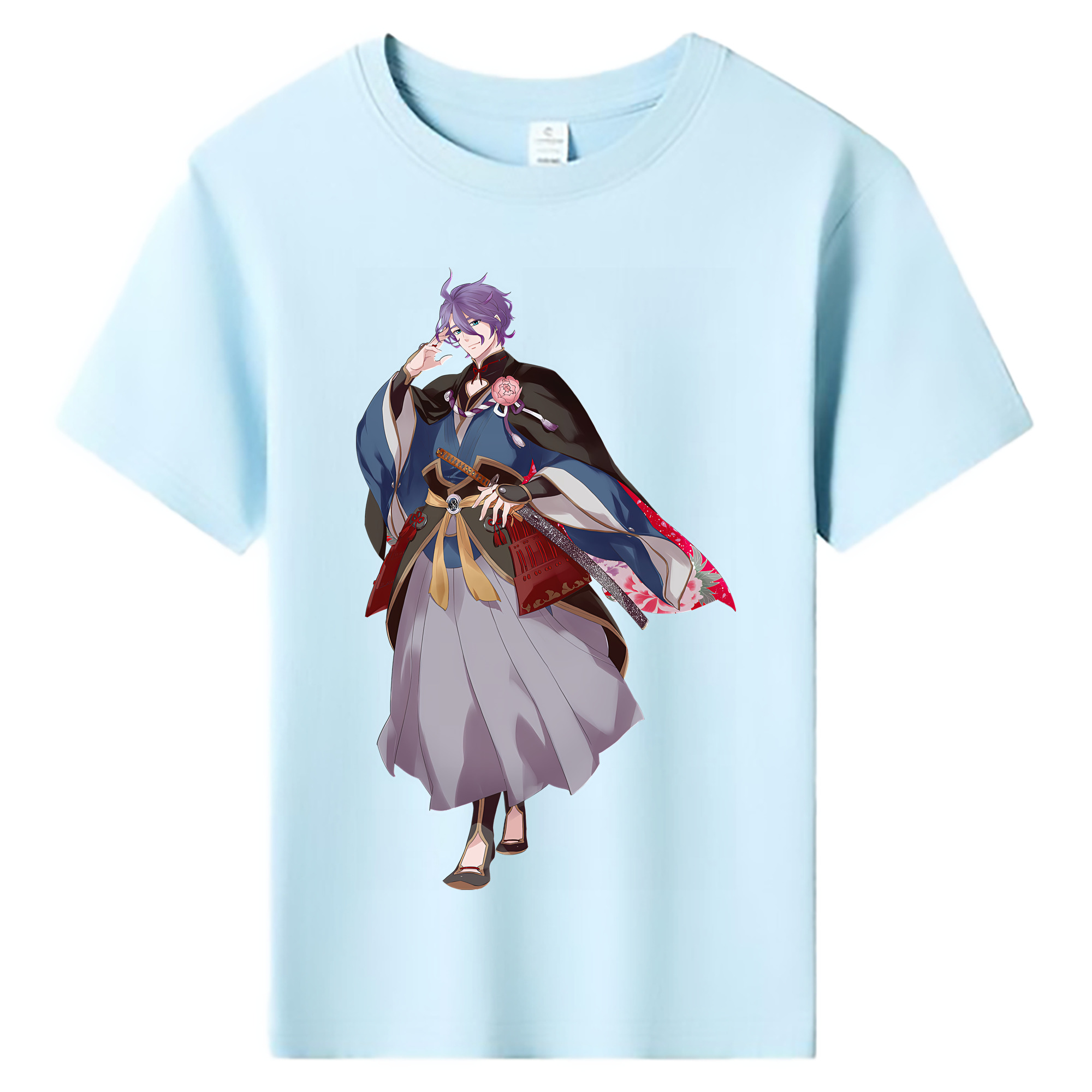 （画像用） 刀剣乱舞 Touken Ranbu 綿100％キッズTシャツ（フロントプリント）